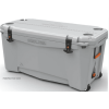 High Performance Wheeled Hard Case Cooler, Gray - grey - Advanced Insulation