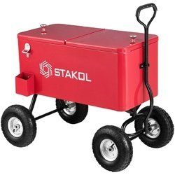 Outdoor 80 QT Portable Rolling Party Wagon Cooler Cart - OP3658