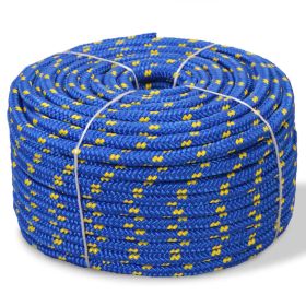 Marine Rope Polypropylene 0.55" 1968.5" Blue - Blue
