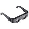 Binoculars Telescope; Portable High Definition Glasses For Outdoor Fishing Hunting Bird Watching Sightseeing Concert - Black
