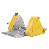 GLOW | LED Portable Light | Adj Watt 60W/80W/100W | 14500 Lumens | 5000K | 120V | Yellow & Silver Housing | IP65 | UL & DLC Listed - Yellow & Silver -