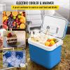 Camping Travel & Picnics Portable Car Refrigerator Mini Fridge Freezer - Blue - 34 Quart