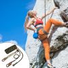 Outdoor Vertical Lifeline Assembly Fall Protection Rope - As pic show - 50 feet