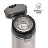 Thermos ICON Series Stainless Steel Vacuum Insulated Water Bottle w/ Spout, Sandstone, 24oz - Thermos