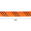 Dacron Rope Emergency Rappelling Double Braid Polyester Rope - 7/16 inch - 200 Ft