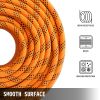 Dacron Rope Emergency Rappelling Double Braid Polyester Rope - 9/6 inch - 200 Ft