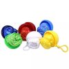 1pc Disposable Raincoat Keychain; Emergency Rain Coat For Hiking And Camping; Unisex Cycling And Camping Accessories - Random Color - Replacement Rain
