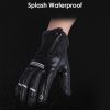 1Pair Winter Gloves Touchscreen Thermal Windproof Fleece Lined Gloves - M