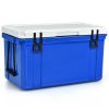 Household Outdoor Traving Camping Portable Ice Cooler - Blue - L