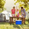 Household Outdoor Traving Camping Portable Ice Cooler - Blue - M