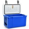 Household Outdoor Traving Camping Portable Ice Cooler - Blue - L