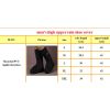 Waterproof Rain Boot Shoe Cover with reflector - Black - M