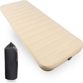 4inch Self-Inflating Sleeping Pad for Camping, Outdoor Large 80'×30' Thick Memory Foam Pads Portable 4 Season Camping Mattress for Tents Car Hiking Sl (Color: as picture)