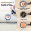 4inch Self-Inflating Sleeping Pad for Camping, Outdoor Large 80'×30' Thick Memory Foam Pads Portable 4 Season Camping Mattress for Tents Car Hiking Sl